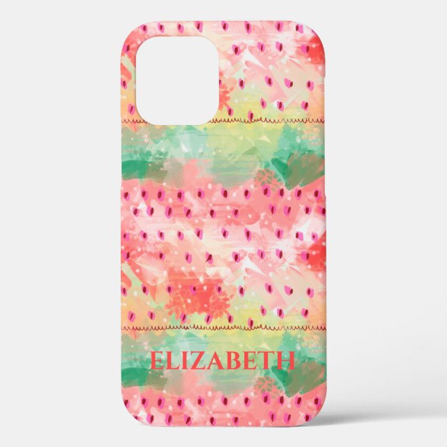 Cool Abstract Pattern Personalized Case-Mate iPhone Case (Back)