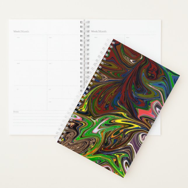 Cool abstract pattern planner (Display)