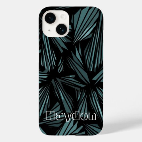 Cool Abstract Shattered Glass Personalised Case_Mate iPhone 14 Case