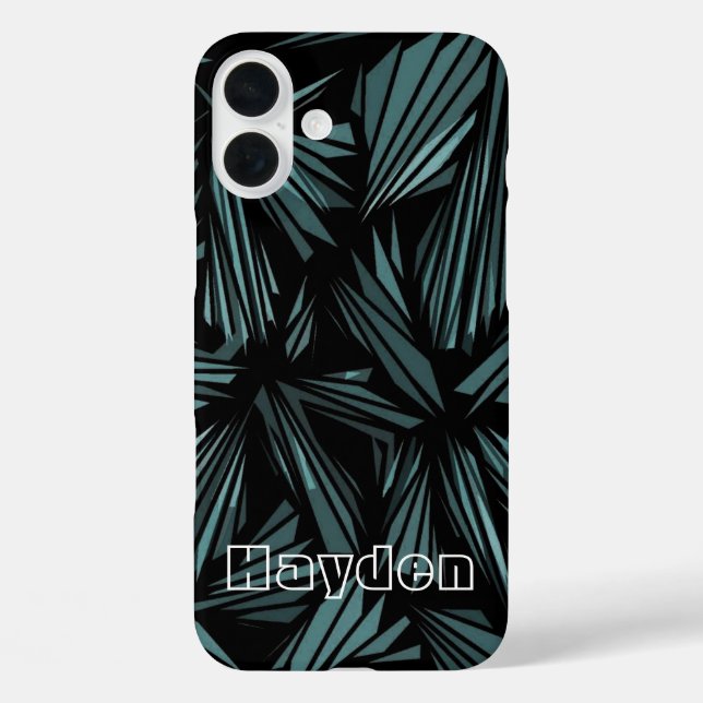 Cool Abstract Shattered Glass Personalised Case-Mate iPhone Case (Back)