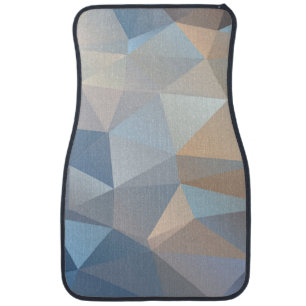 Cool Abstract Triangle Pattern Car Mat