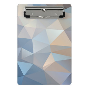 Cool Abstract Triangle Pattern Mini Clipboard