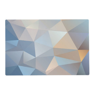 Cool Abstract Triangle Pattern Placemat