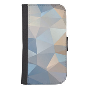Cool Abstract Triangle Pattern Galaxy S4 Wallet Case