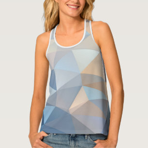 Cool Abstract Triangle Pattern Tank Top