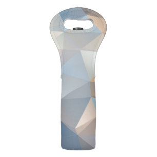 Cool Abstract Triangle Pattern Wine Bag