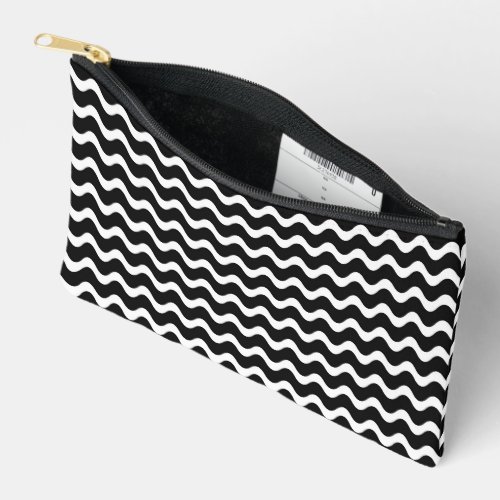 Cool Abstract Wave Door Mat Accessory Pouch