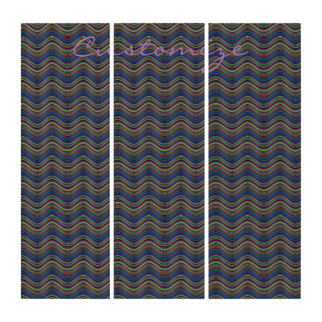 Cool Abstract Wavy line art Thunder_Cove (Front)
