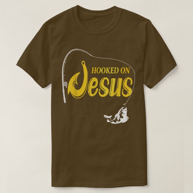 Cool Academy Fishing Big And Tall Fishing Hooked O T-Shirt (Design Front)