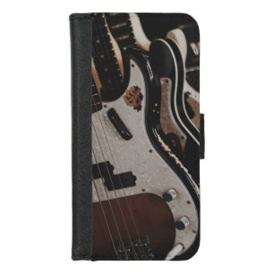 Cool Acoustic Guitar iPhone 8/7 Wallet Case
