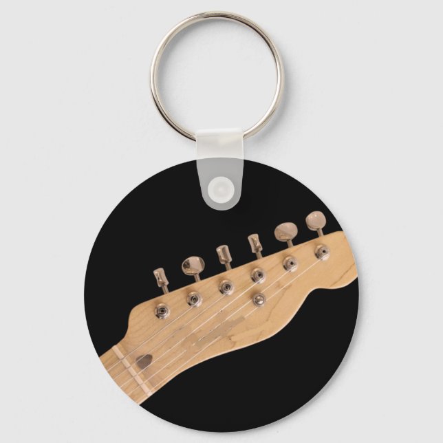 Cool Acoustic Guitar Keychain (Front)