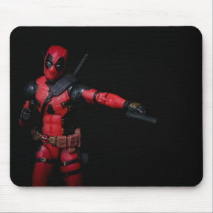 Cool Action Figure Superhero Mouse Pad