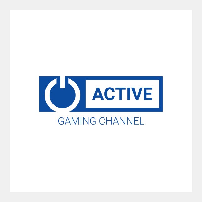 Cool Active Gaming Channel LinkedIn Profile (Front)