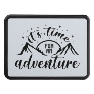 cool adventure lovers word art hitch cover