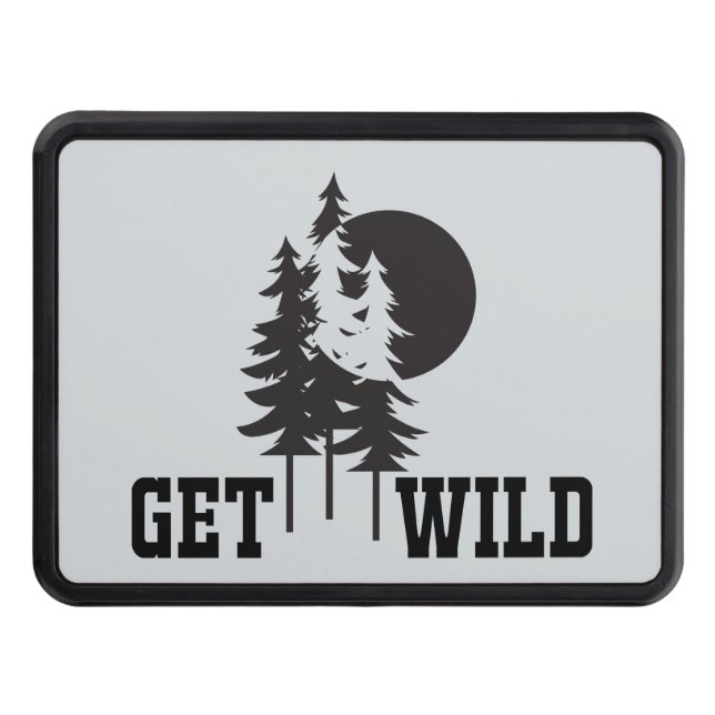 cool adventure lovers word art hitch cover (Front)