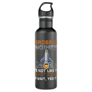 Cool Aerospace Engineer For Men Women Aerospace En Stainless Steel Water Bottle