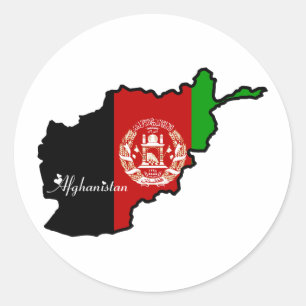 Cool Afghanistan Classic Round Sticker