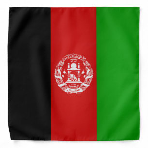 Cool Afghanistan Flag Fashion Bandana