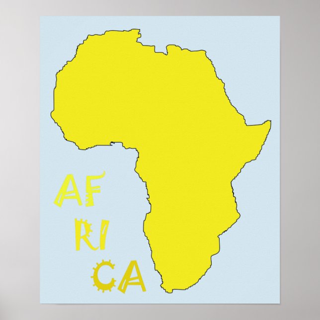 Cool Africa Poster (Front)