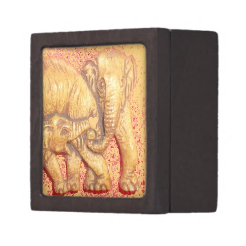 Cool African Elephant Family  Gift Box
