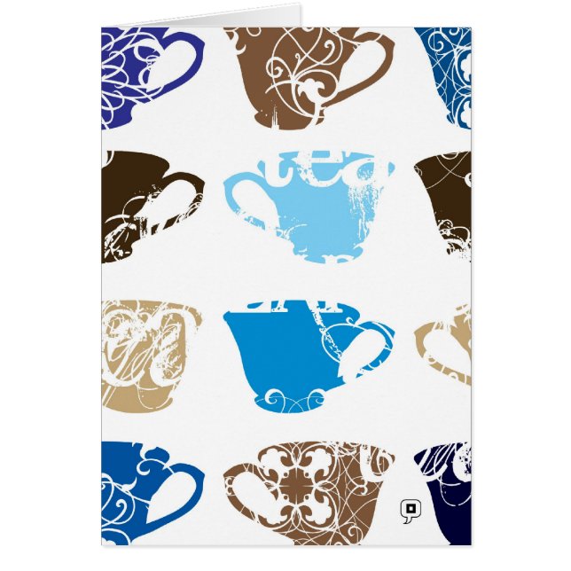 Cool Afternoon Tea Cards (Front)