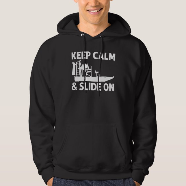 Cool Airboat For Men Women Airboating Watercraft B Hoodie (Front)