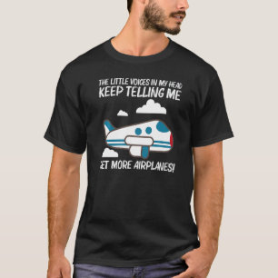 Cool Airplane For Men Women Aviation Plane T-Shirt