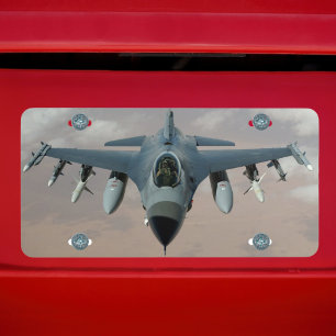 Cool Airplane Photo & Travel, Aviation, Pilot License Plate