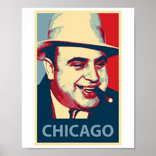 Cool Al Capone Italian Gangster Chicago Hope bm Poster