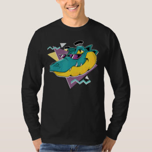 Cool Alligator With Sunglasses 70s & 80s Retro Vin T-Shirt