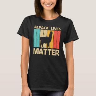 Cool Alpaca For Men Women Peruvian Animal Alpaca   T-Shirt