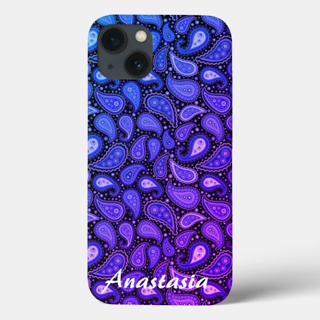 Cool, Amazing, Blue-Purple Case-Mate iPhone Case (Back)