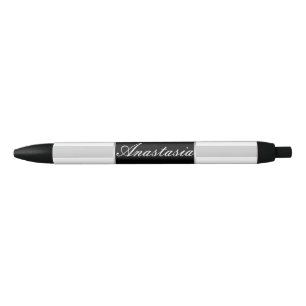 Cool, Amazing, Silver Stripes whit your name Pen