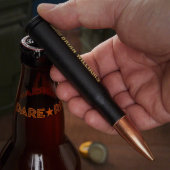 Cool American Flag 50 Cal Bottle Opener (Side)