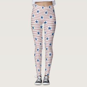 Cool American Flag Style Leggings