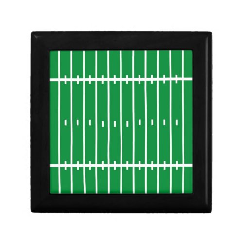 Cool American football green pitch Gift Box