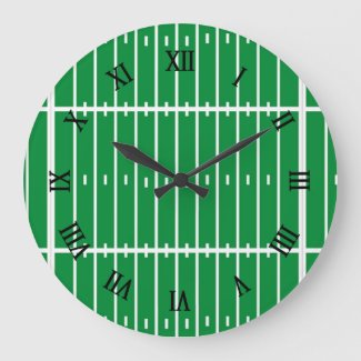 Cool American football green pitch