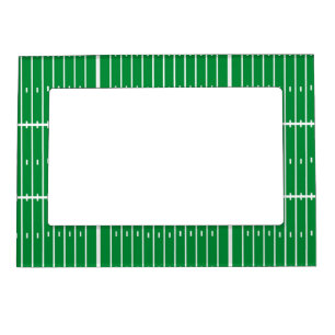 Cool American football green pitch Magnetic Frame