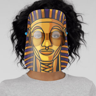 Cool Ancient Egyptian Pharaoh Face Shield
