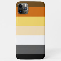 Cool and Classic Bear Pride Flag iPhone 11 Pro Max Case