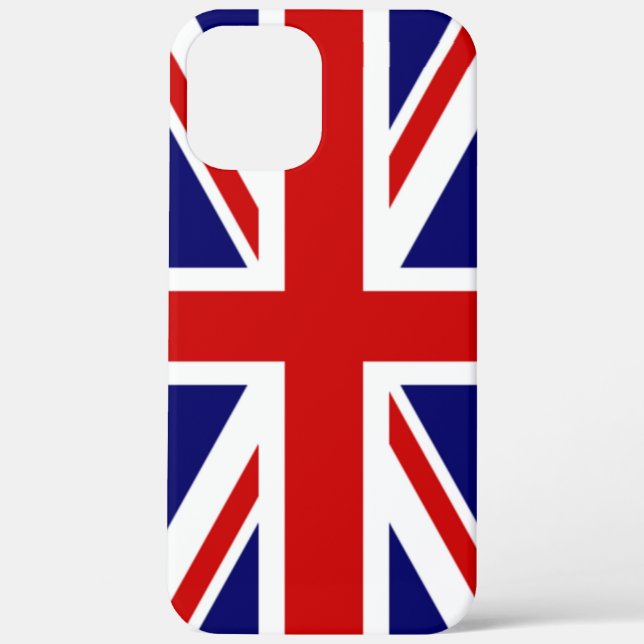 Cool and Classic Flag of the United Kingdom Case-Mate iPhone Case (Back)