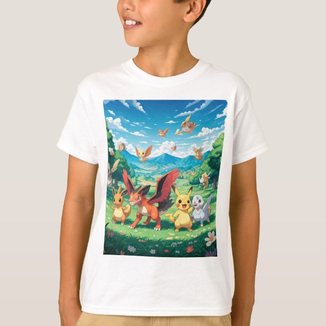 Cool and Comfy Kids' T-Shirts (Front)
