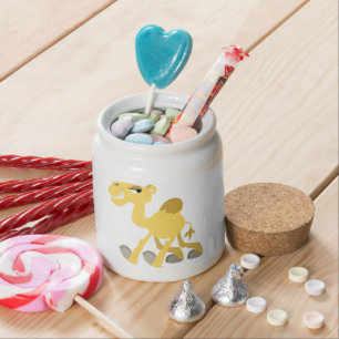 Cool and Cute Cartoon Camel Candy Jar