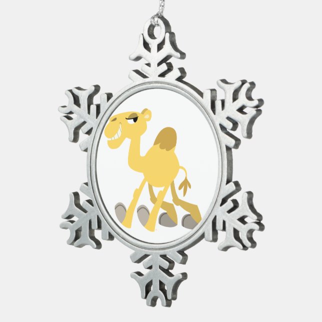 Cool and Cute Cartoon Camel Ornament (Right)