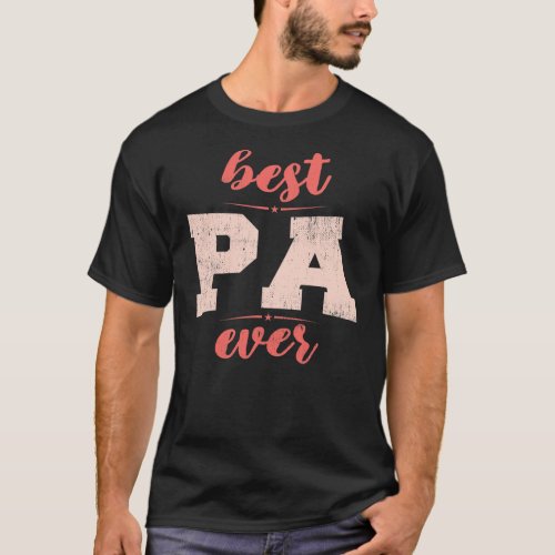 Cool And Fun Grandpa Fathers Day Tee for Best Pa