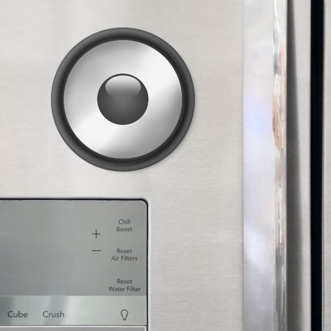 Cool and fun Music Speaker design Magnet (In Situ (Fridge))