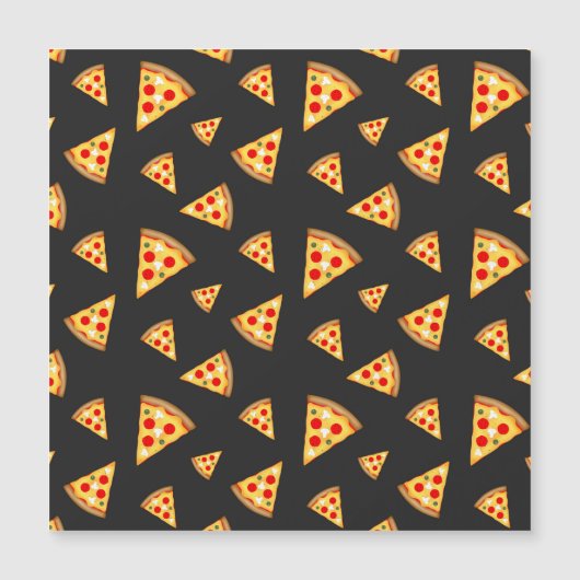 Cool and fun pizza slices pattern (Front)