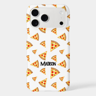 Cool and fun pizza slices pattern Custom Name iPhone 17 Pro Max Case