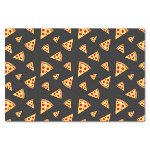 Cool and fun pizza slices pattern tissue paper