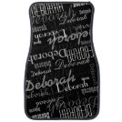 cool and modern names pattern personalized car mat cool and modern names pattern personalized car mat